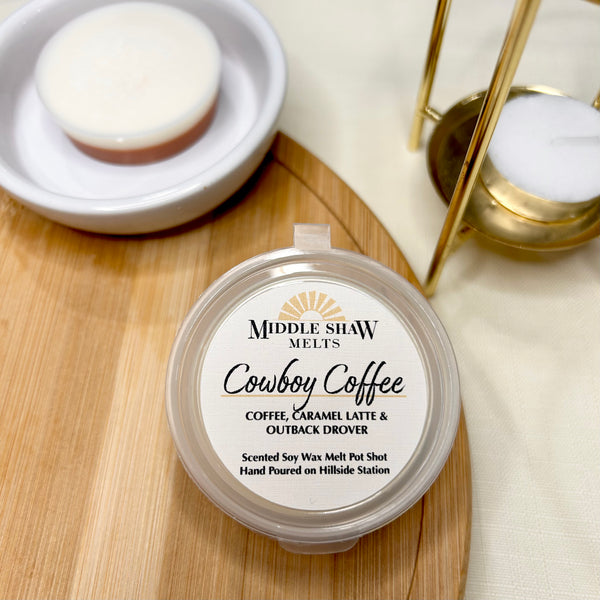 (NEW) Cowboy Coffee - Shot Pot Wax Melt